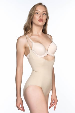 Ten Göğsü Açık Body Korse