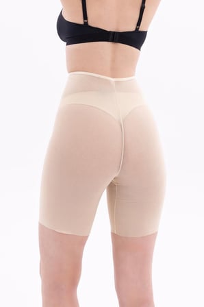 Ten   Lazer Tül Toparlayıcı Paçalı Boxer Hayalet Korse