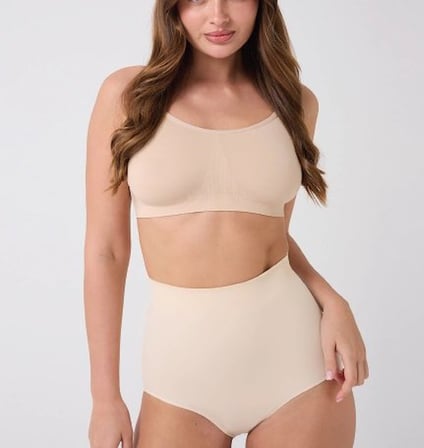 Kadın Korse - Lazer Kesim Yüksek Bel Slip MERY WOMAN