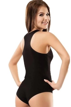 Şahinler Kalın Askılı Sporcu Çıtçıtlı Body B