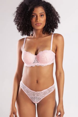 G.colors Push Up Strapless Bra, Açık Pembe Konforlu Ve Şık Sütyen
