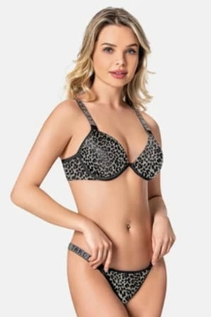 Askılı Push-up Sütyen Takım Kadın 5160