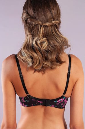 Gardenia Big Size Plunge Bra, Siyah Konforlu Ve Şık Sütyen