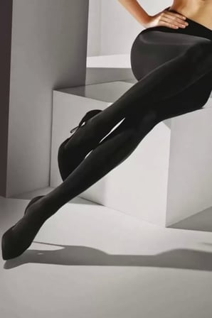 Adet Siyah  Denye Kalın Kışlık Külotlu Çorap Opak Naturel Esnek 'lı Paket