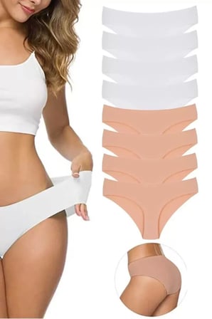 Adet Kadın Dikişsiz Lazer Kesim Esnek İz Yapmayan Külot S
