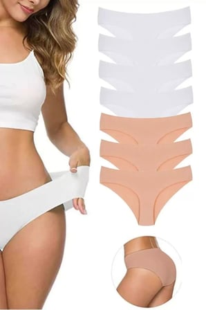 Adet Kadın Dikişsiz Lazer Kesim Esnek İz Yapmayan Külot S