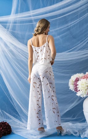 Atlet, Slip Külot Ve Pantolon Takım Ekru