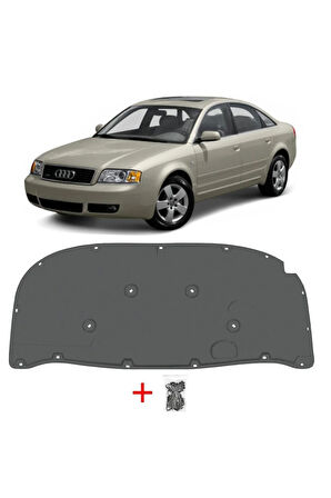 Audi A6 Motor Kaput Keçesi Klipsli 1998-2005 4B0863825Ag