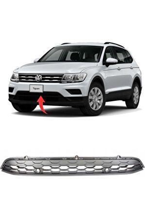 Tiguan Ön Tampon Alt Orta Izgara Sensörlü 2017 Sonrası 5NA853671A