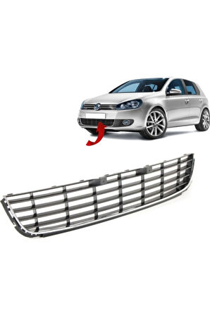 Vw Golf 6 Orta Izgara Nikelajlı Boynuzlu Tip 5K0853677