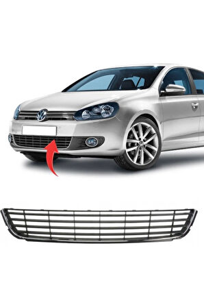 Vw Golf 6 Orta Izgara Orjinal Tip Kromlu 2009-2013 5K0853671