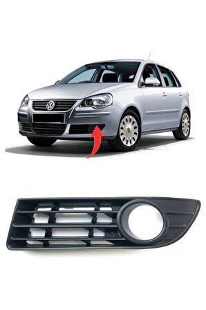 Vw Polo Sol Sis Kapağı Sisli 2005-2010 6Q0853665E