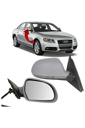 Audi A4 Sağ Ayna Komple 6 Pin 2008-2012 8K1857410E