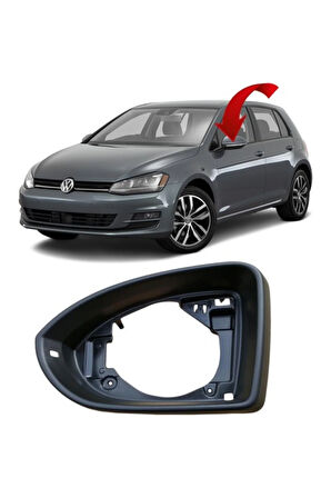 Vw Golf 7-7.5 Sol Ayna Çerçevesi 2013-2019 5G0857601