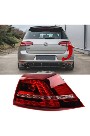 Vw Golf 7 Sağ Stop Lambası Dış Ledli 2013-2017 5G0945208