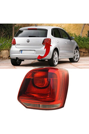 Vw Polo Sağ Stop Lambası 2009-2014 6R0945096G