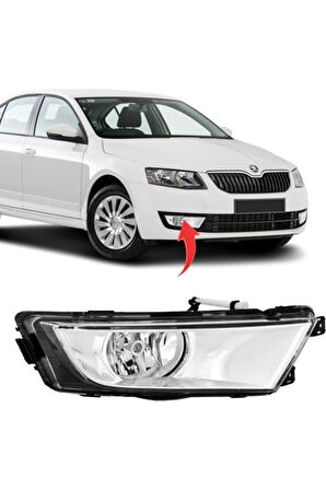 Skoda Octavia Sağ Sis Farı Beyaz 2013-2017 5E0941702A