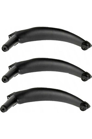 Bmw E70-e71 X5 2006-2014 Kapı Tutamak Seti 3 Parça Siyah 51416969401