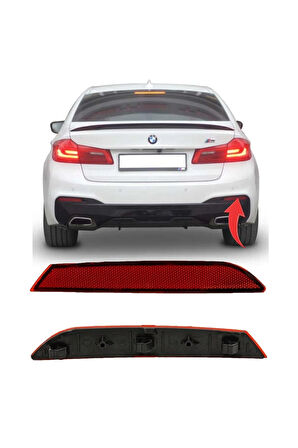 Bmw 5 Serisi G30 Arka Tampon Reflektörü Sağ M Paket 2017 Sonrası