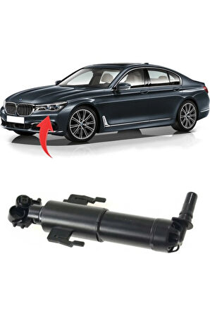 Bmw 7 Serisi G11 Far Yıkama Robotu Sol 2016 Sonrası 61677357353