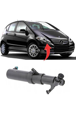 A Serisi W169 Far Yıkama Robotu Sağ 2004-2012 1698600247