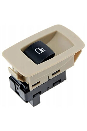 Cam Düğmesi (Ön Sağ- Arka Sol Sağ Çerçeveli -BEJ)E90+LCI E70+LCI E71+LCI (E87-ARKA Sağ Sol)