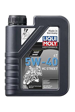 Yeni Liqui Moly Motorbike 4T 5W40 HC Street 1Litre