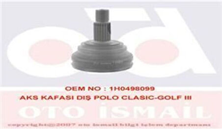 Gkn 302175 Aks Kafası Diş Büyük Tip Polo Clasıc-Golf III 100Hp 1111900