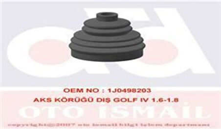 Gkn 302959 Aks Körüğü Diş Golf IV-Bora-A3-Toledo 1.6 Akl-Aeh 1K0498203B