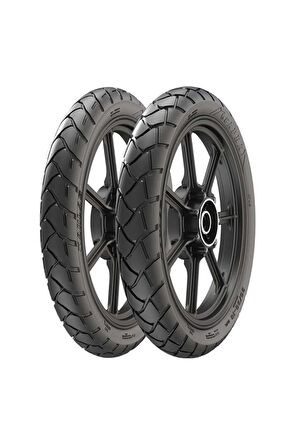 Gknmotors Cbf 150 - Ybr 125 - Cb 125e Takim Lastik Capra Dublex 90/90-18 2.75-18