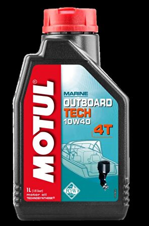 MOTUL OUTBOARD TECH MARINE 4T 10W40 YAĞ 1L