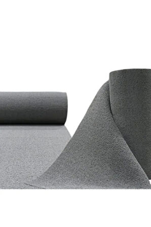 KIVIRCIK HALI PASPAS 14 MM RENK GRİ 1,20 X 3,50 METRE SU EMİCİ İŞ YERİ APARTMAN KAYMAZ