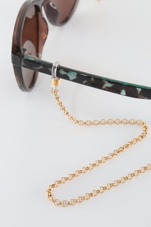 Ruhunun ifadesi çelik gold renk unisex gözlük zinciri Modern şık tasarım gözlük ipi askısı aksesuar