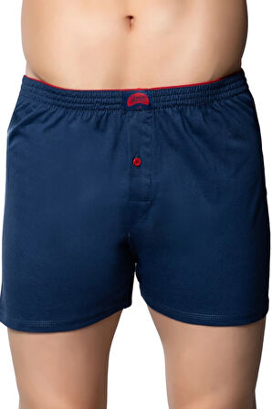 Gümüş 3'Lü Paket Havlu Bel Penye Düz Erkek Boxer