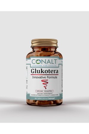 Glukotera – Alfa Lipoik Asit, Gymnema, Krom ve Vanadyum İçeren Premium Takviye (60 Kapsül)