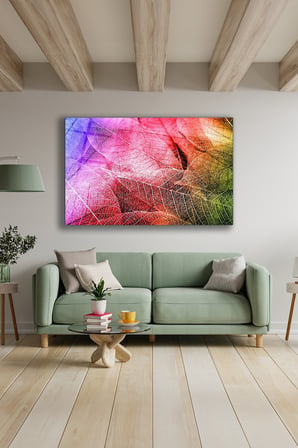 Dekoratif Duvar Tablosu Temperli Cam Tablo 36x23 cm