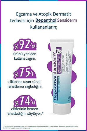 Sensiderm Kuruluk Kaynaklı Oluşabilecek Kaşıntı Ve Kızarıklığı Gideren Krem