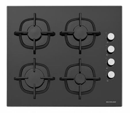Silverline Siyah Cam Ankastre Set BO6502B02 - CS5343B01- 3457