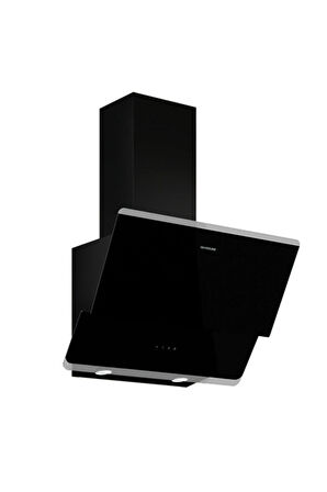 Silverline Siyah Cam Ankastre Set (3490 Oslo 60 Siyah+cs5365b01+bo6504b01)