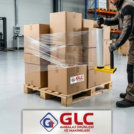 Glc Palet Streç Film Sarma Aparatı +streç Film 
