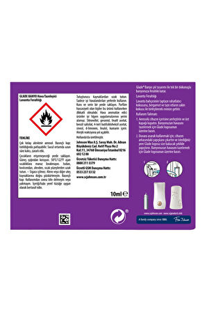 Banyo Hava Tazeleyici Lavanta Ferahlığı Yedek 10 Ml X 2 Adet (60 Gün Etkili)