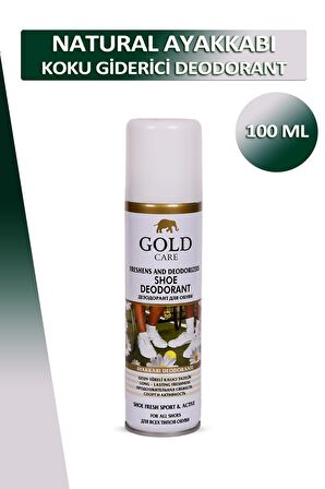 Bağcık + Gold Care Koku Giderici ve Önleyici Ayakkabı Deodorantı 100 ML Set