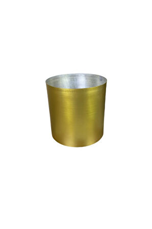 Gold Galvaniz Saksı 30x30 Paslanmaz
