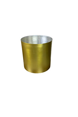 Gold Galvaniz Saksı 30x30 Paslanmaz