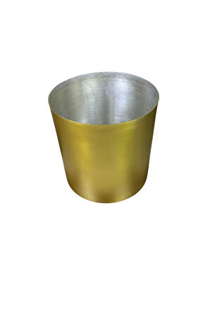 Gold Galvaniz Saksı 30x30 Paslanmaz