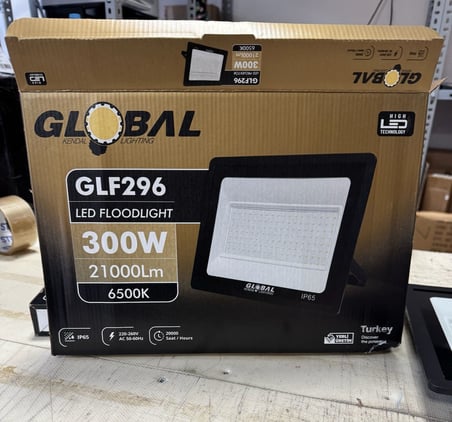 LED PROJEKTÖR GLF296 SMD LED DÖKÜM 300W BEYAZ