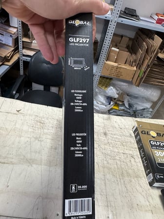 LED PROJEKTÖR GLF297 SMD LED DÖKÜM 400W BEYAZ