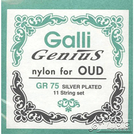 Galli GR75 - Ud Teli (Beyaz Naylon)