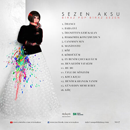 Sezen Aksu Biraz Pop Biraz Sezen - 2 Plak