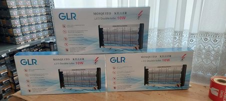 Glr 310-10W Elektrikli Sinek Öldürücü Lamba | 10W, 50m2 Etkili Sivrisinek ve Haşere Avcısı, 1500V Yüksek Voltaj Cihazı, Ce ve Rohs Sertifikalı - Gri (Gri, 310-10W)
